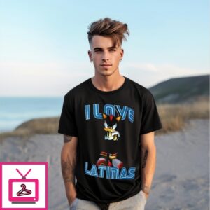 Sonic Latinas I Love Latinas Shadow The Hedgehog T-Shirt