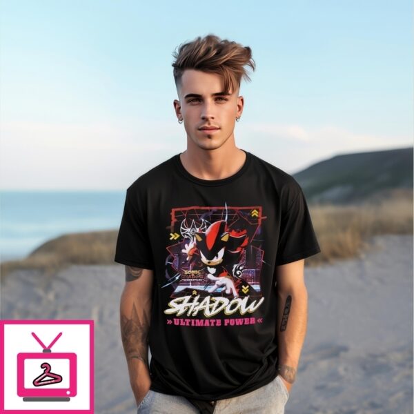 Sonic The Hedgehog Sonic X Shadow Ultimate Power T-Shirt