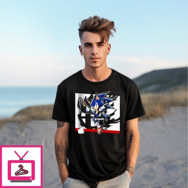 Sonic The Hedgehog You’Re Too Slow Art T-Shirt