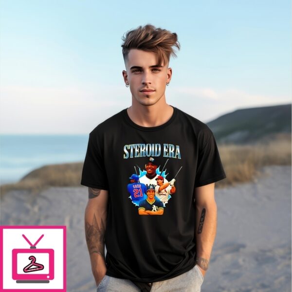 Steroid Era Baseball Player Legends T-Shirt