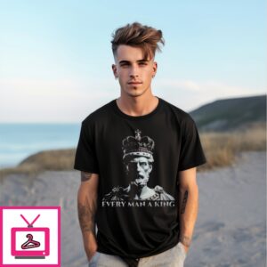 Stew Peters Huey Long Every Man A King T Shirt