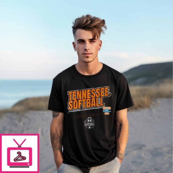 Tennessee Softball Women’S College World Series Stripe T-Shirt