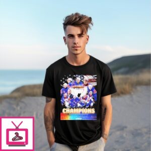 Usa Hockey Champions 2025 Iihf Ice Hockey World Championship T-Shirt