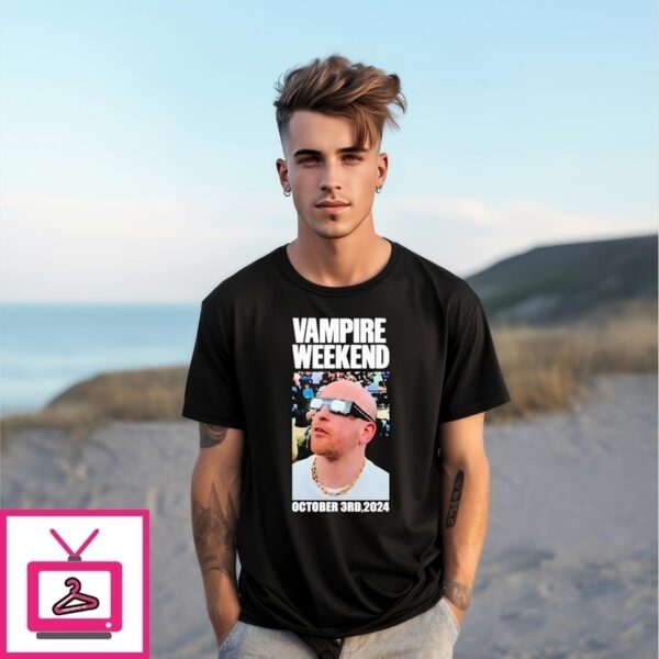 Vampire Weekend Only God Was Above Us Tour October 3Rd 2024 Face Despot T-Shirts