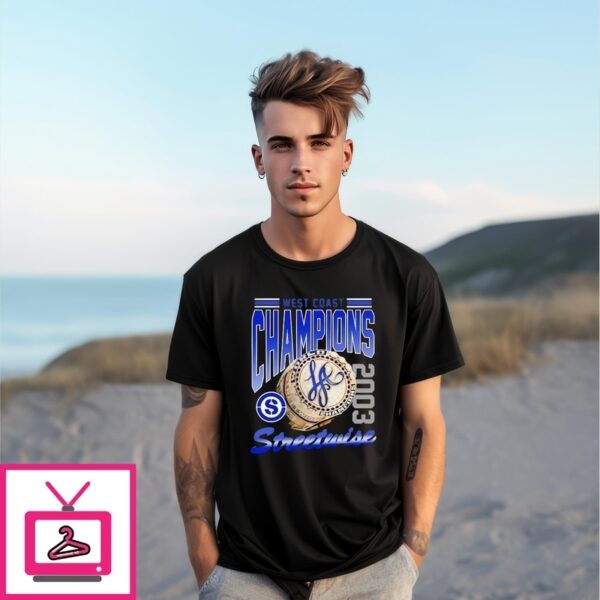 West Coast Champions Streetwise 2003 T-Shirt