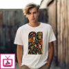 Abstract Faces Montage T-Shirt