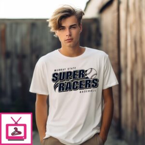 Allen Roulette Murray State Ncaa Super Racer Baseball T-Shirt