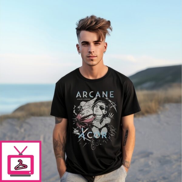 Arcane League Of Legends Excor Hexcore Nights T-Shirt