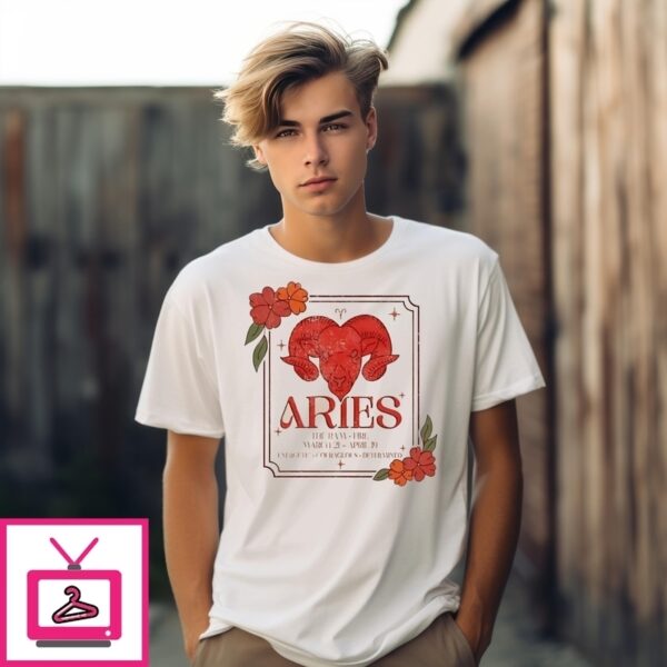 Aries The Ram Tarot Card T-Shirt