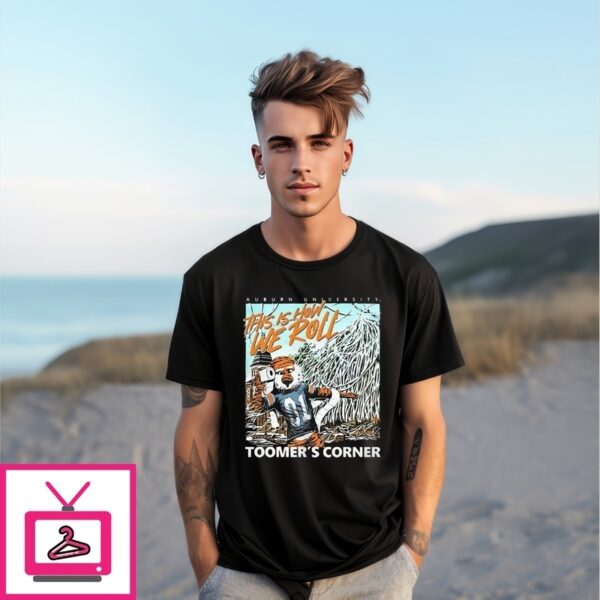 Auburn Tigers This Is How We Roll Toomer’S Corner Mascot T-Shirt