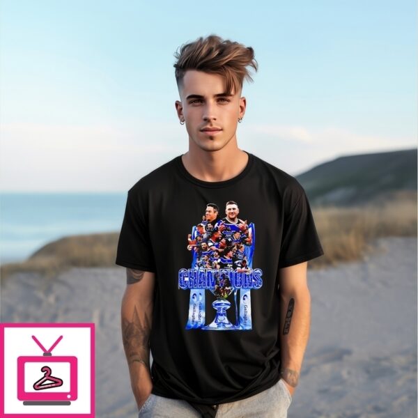 Bath Rugby Premiership Champions Gallagher 2025 All Team T-Shirt