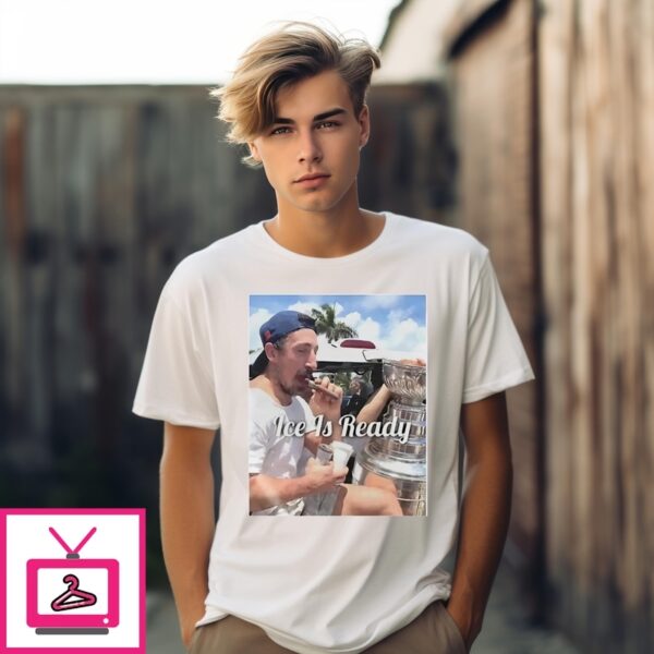 Brad Marchand Smoking Cigar Ice Is Ready T-Shirt