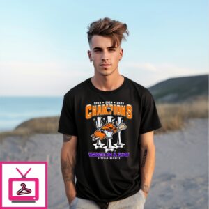 Buffalo Bandits 3 In A Row National Champions 2025 T-Shirt