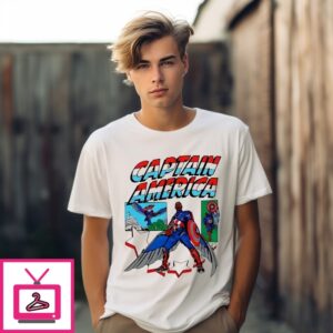 Captain America Sam Wilson Marvel Comic T-Shirt