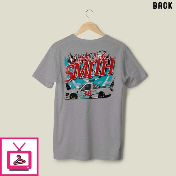Chandler Smith Front Row Motorsports Quicktie Car T-Shirt