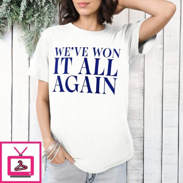 Chelsea We’Ve Won It All Again T-Shirt