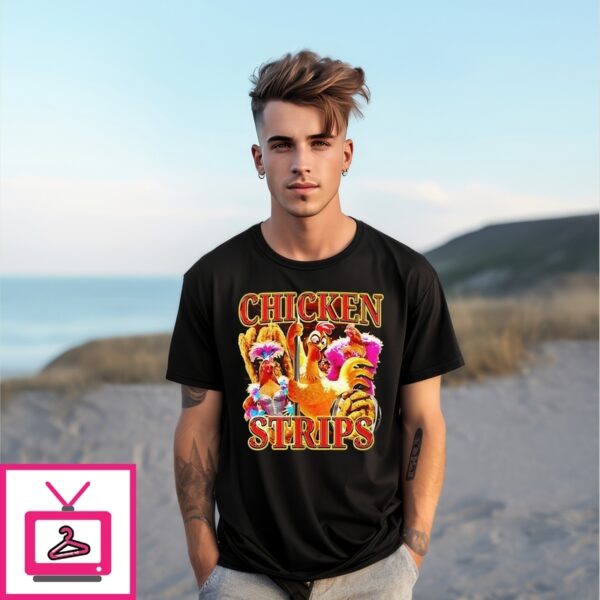Chicken Strips Collage T-Shirt