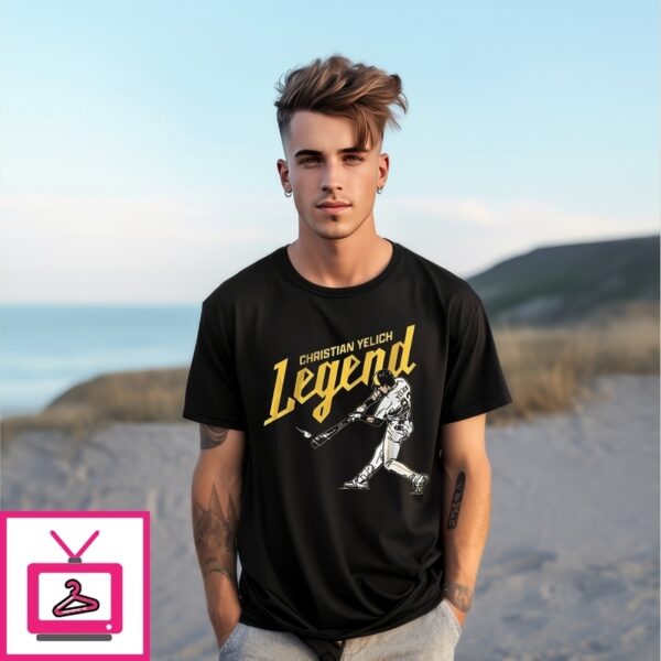 Christian Yelich Milwaukee Brewers Mlb Milwaukee Legend T-Shirt