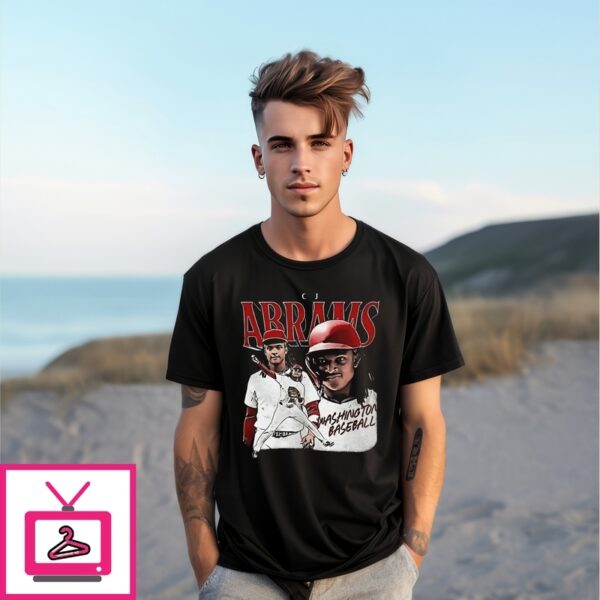 Cj Abrams Washington Nationals Vintage T-Shirt