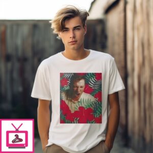 Devon Toews Wearing Flowers Cale Makar T-Shirt