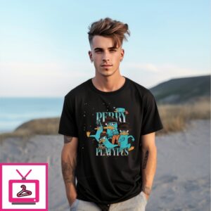 Disney Phineas And Ferb Perry Collage T-Shirt