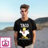 Donald Trump Taco Trump Always Chickens Out Meme T-Shirt