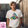Drain Rainbow Ringer T-Shirt