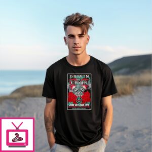 Drivin N Cryin June 20 2025 Bowstring Pizza And Brewyard In Raleigh Tour Poster T-Shirt