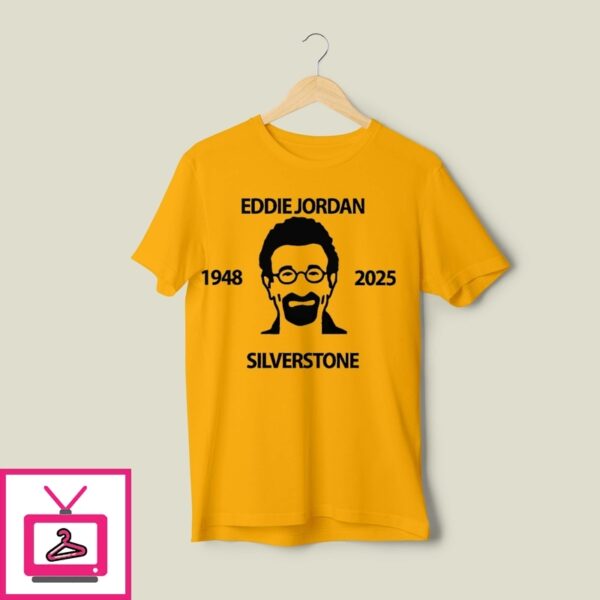 Eddie Jordan Silverstone F1 1948-2025 T-Shirt