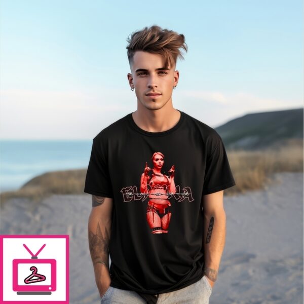 Elayna Black Wrestler T-Shirt