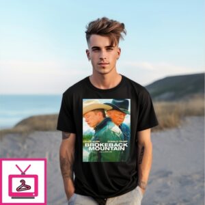 Elon Musk Vs Trump Cowboy Hat Brokeback Mountain T-Shirt