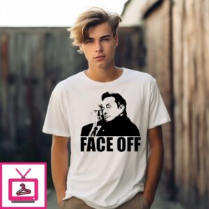 Elon Musk Vs Trump Face Off Meme T-Shirt