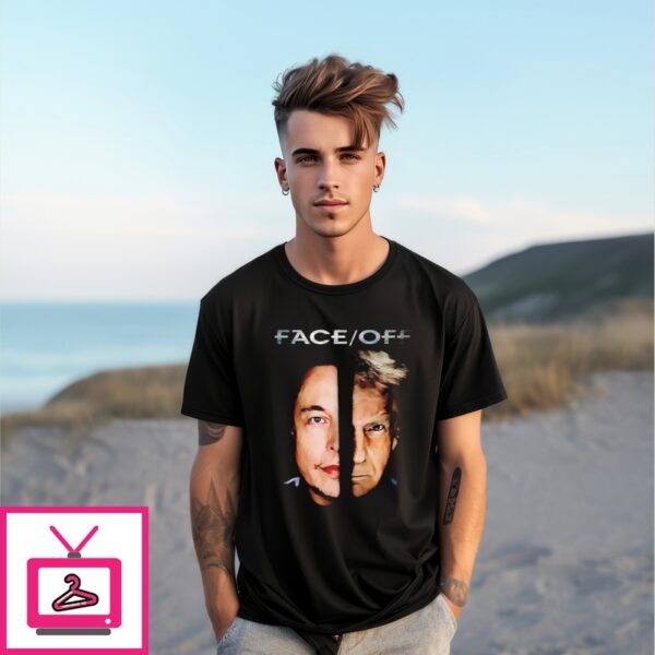 Elon Vs Trump Face Off T-Shirt