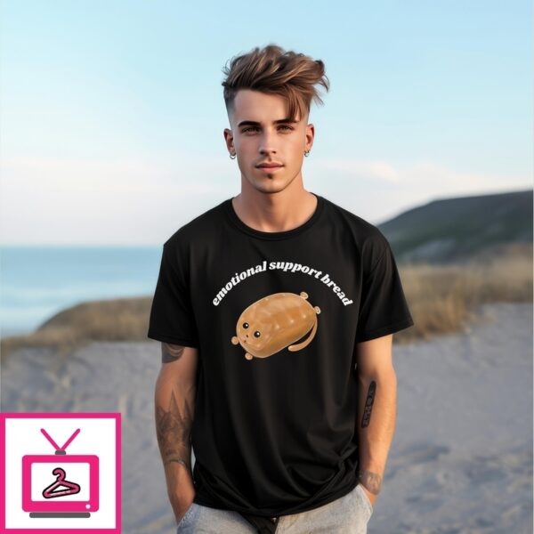 Emotional Support Bread Catloaf T-Shirt