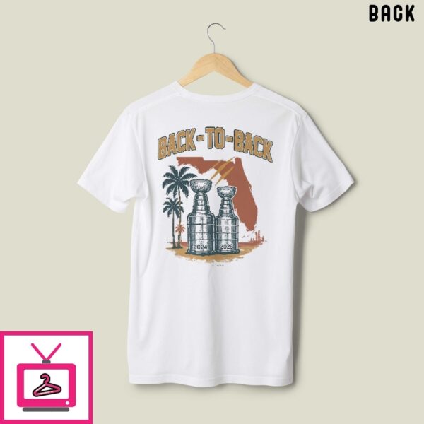 Florida Back-To-Back Stanley Cup T-Shirt