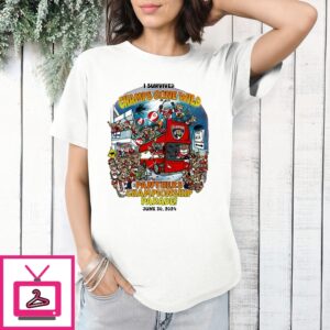 Florida Panthers I Survived Champs Gone Wild Parade T-Shirt