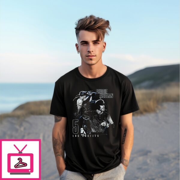 Freddie Freeman Los Angeles Dodgers Grunge T-Shirt