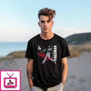 Freddie Freeman Los Angeles Dodgers Player Graphic T-Shirt