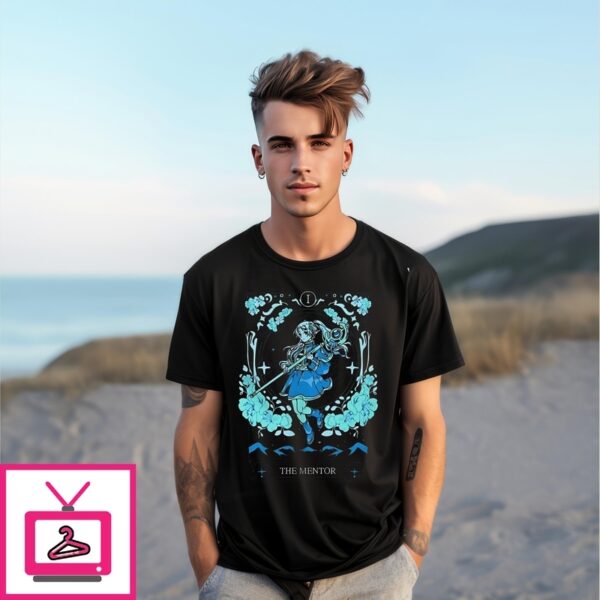 Frieren Frieren Beyond Journey’S End The Mentor Tarot Card T-Shirt