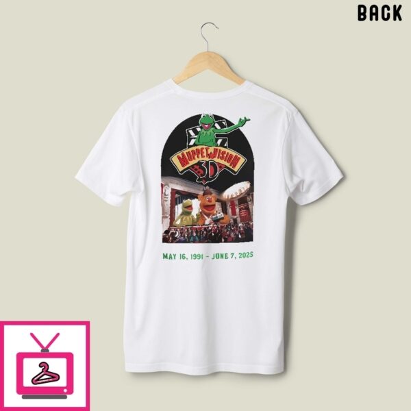 Frog The Kermit Muppet Vision 3D Tribute May 16 1991 – June 7 2025 T-Shirt