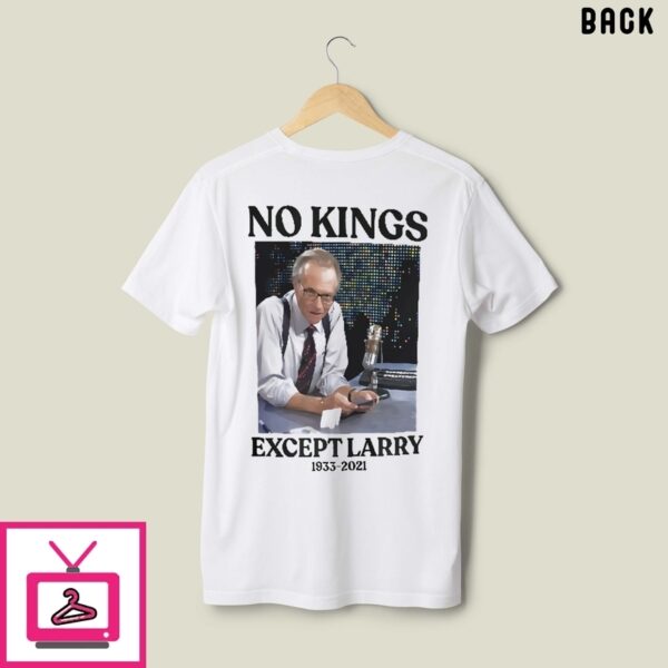 Fuck Ice No Kings Except Larry 1933-2021 T-Shirt