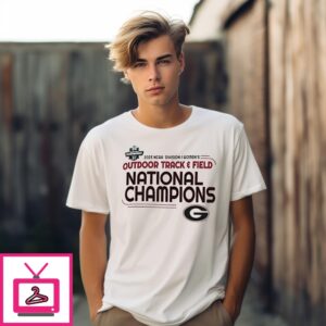 Georgia Bulldogs 2025 Ncaa Women’S Outdoor Track And Field National Champions T-Shirt Georgia Bulldogs 2025 Ncaa Women’S Outdoor Track And Field National Champions T-Shirt