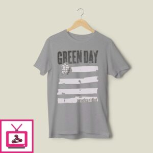 Green Day American Idiot Flag T-Shirt
