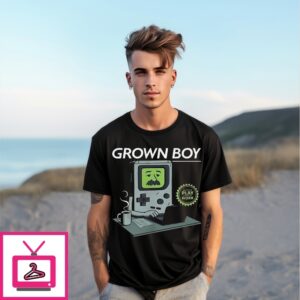 Grown Boy Built To Play Forced To Work T-Shirt