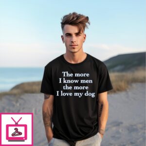 Harry Styles Wearing A The More I Know Men, The More I Like My Dog T-Shirt