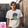 Hiccup And Toothless How To Train Your Dragon X Peanuts Relaxing With My Dragon T-Shirt