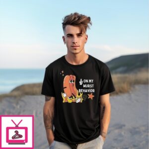 Hotdog On My Wurst Behavior T-Shirt