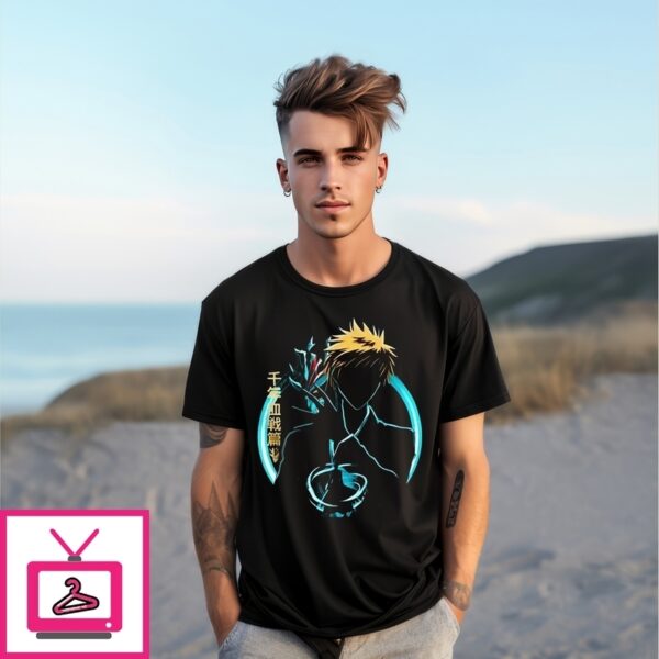 Ichigo Kurosaki Bleach Death God Galaxy T-Shirt