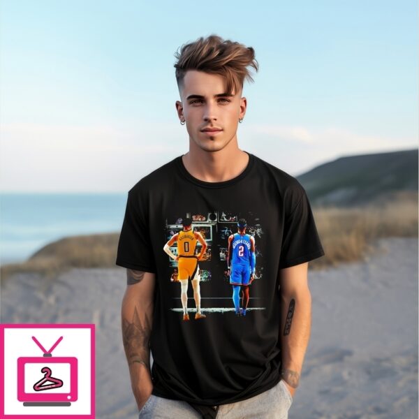 Indiana Pacers Vs Oklahoma City Thunder 2025 Nba Finals Player T-Shirt
