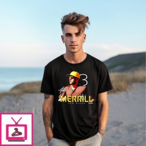 Jackson Merrill San Diego Padres Breakout Signature T-Shirt